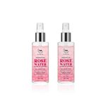 Buy TNW - The Natural Wash Steam Distilled Rose Water 200 ml | Pack of 2 - Purplle