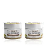 Buy TNW - The Natural Wash D-Tan Face Pack 50 gm | Pack of 2 - Purplle