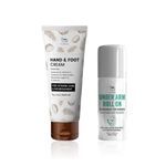 Buy TNW - The Natural Wash Underarm Roll-On 50 ml & Hand & Foot Cream 50 gm | Combo of 2 - Purplle