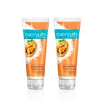 Buy Everyuth Naturals Exfoliating Walnut Scrub Pack of 2 | Removes Blackheads & Dead Skin Cells | Deep Cleansing, Exfoliating & Brightening Formula for Smooth, Glowing Skin | Skincare Duo (100 gm x 2) - Purplle