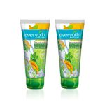Buy Everyuth Naturals Tulsi & Turmeric Anti Acne Face Wash Pack of 2 | Fights Acne & Reduces Marks | Enriched with Tulsi & Turmeric for Clear, Pimple-Free & Glowing Skin | Skincare Duo (150 gm x 2) - Purplle