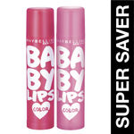 Buy Maybelline New York Baby Lips Pink Lolita & Berry Crush Tinted Lip Balm | Pack of 2, 8 gm - Purplle