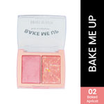 Buy Swiss Beauty Bake Me Up Blush & Highlighter | 2-In-1 Baked Formula - 12 gm, Baked Apricot - Purplle