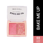 Buy Swiss Beauty Bake Me Up Blush & Highlighter | 2-In-1 Baked Formula - 12 gm, Coral Glaze - Purplle