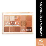 Buy Swiss Beauty Awaken Eyeshadow Palette | Matte + Shimmer Finish - 11 gm, Brewed Morning - Purplle