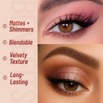 Buy Swiss Beauty Awaken Eyeshadow Palette | Matte + Shimmer Finish - 11 gm, Brewed Morning - Purplle