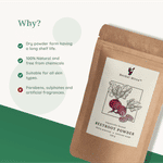 Buy Herbal Mitra Pure & Natural Beetroot Face Pack 100 gm For Skin Brightening, Healthy Pinkish Skin & Rosy Cheeks, Glowing & Shiny Skin | Paraben & Sulphate Free - Purplle