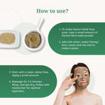 Buy Herbal Mitra Natural & Pure Kasturi Haldi Powder 100 gm | Wild Turmeric Powder | Ideal For Skin Brightening, Healthy Glowing Face, Shiny Skin Face Pack | Eco-Friendly Paper Pouch - Purplle