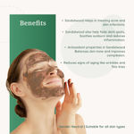 Buy Herbal Mitra Sandalwood Face Pack Powder 100 gm | Lightens Suntan, Dark Spots & Pigmentation | Prevents Acne Breakouts | Enriched with Chandan Powder for Glowing Skin & Tan Removal - Purplle