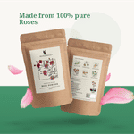 Buy Herbal Mitra Rose Face Mask 100 gm |Mask for Open Pores, Pimples, Acne & Skin Tightening with Rose Petal Powder, Natural Face Pack - Purplle