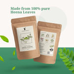 Buy Herbal Mitra Natural Henna Hair Colour Powder | Women & Men | For Shine & Nourish, Enriched Pure Heena | Paraben, Chemical & Sulphate Free | Eco-Friendly Paper Pouch (100 gm) - Purplle
