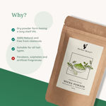 Buy Herbal Mitra Natural Henna Hair Colour Powder | Women & Men | For Shine & Nourish, Enriched Pure Heena | Paraben, Chemical & Sulphate Free | Eco-Friendly Paper Pouch (100 gm) - Purplle