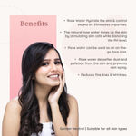 Buy Herbal Mitra Rose Water Toner Mist | Deep Hydration, Refreshing & Soothing | Pure & Natural, Alcohol Free, For Women & Men | Pack Of 1 (200 ml) - Purplle