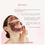 Buy Herbal Mitra Rose Face Scrub For De Tan Removal | Natural Cleanser | Deep Exfoliator | Blackhead - Whitehead Remover | Skin Purifying For Men & Women (100 gm) - Purplle