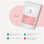 Buy Herbal Mitra Rose Face Scrub For De Tan Removal | Natural Cleanser | Deep Exfoliator | Blackhead - Whitehead Remover | Skin Purifying For Men & Women (100 gm) - Purplle