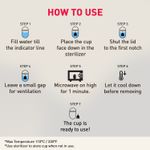 Buy Sirona Reusable & Portable Menstrual Cup Sterilizer, Microwave-Safe, Quick & Safe Cup Sterilization 1 Pc - Purplle