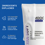 Buy DERMDOC Cera-Soft Body Lotion (200 ml) | With 0.1% Ceramides, 0.5% Squalane, 1% Vitamin E| Deep Moisturisation | Long-Lasting Hydration | Smooth & Supple Skin | Strengthens Skin Barrier | Non-Greasy | For Normal to Dry Skin - Purplle