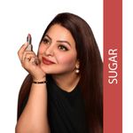 Buy Love Earth Satin Matte Lipstick - Sugar 3.5 gm - Purplle