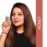 Buy Love Earth Satin Matte Lipstick - Honey 3.5 gm - Purplle