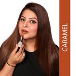Buy Love Earth Satin Matte Lipstick - Caramel 3.5 gm - Purplle