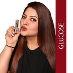 Buy Love Earth Satin Matte Lipstick - Glucose 3.5 gm - Purplle