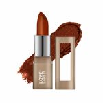 Buy Love Earth Satin Matte Lipstick - Nutella 3.5 gm - Purplle