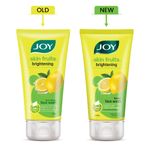 Buy Joy Skin Brightening Lemon Face Wash For Oily Skin (150 ml) | Reduces Dark Spots, Removes Excess Oil & Dirt | Enriched with Natural Exfoliating Agents & Vitamin C - Purplle