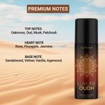 Buy La French Luxure Oudh Unisex Deodorant | Long Lasting Body Spray | Refreshing Oud Aroma | 150 ml - Purplle