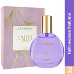 Buy La French Faith Perfume for Women -30 ml | Floral, Fruity & Vanilla Scent | Long-Lasting Aquatic Fragrance for Everyday Wear - Purplle