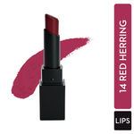 Buy SUGAR Cosmetics Nothing Else Matter Longwear Lipstick for Women | Lasts Up To 8+ Hours| Enriched with Vitamin E | 100% Vegan | 3.2 gm - 14 Red Herring - Purplle