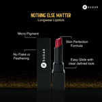 Buy SUGAR Cosmetics Nothing Else Matter Longwear Lipstick for Women | Lasts Up To 8+ Hours| Enriched with Vitamin E | 100% Vegan | 3.2 gm - 14 Red Herring - Purplle