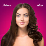 Buy AGARO HC6001 Hair Curler with 25MM Barrel, Rod, Tong, Tourmaline Infused Ceramic Coated Plates, Cool Touch Tip, Fast Heating, for Women, Long and Short Hair Curling, Styling, Black & Rose Gold - 1 pc - Purplle