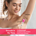 Buy AGARO Rechargeable 3-in-1 Multi Trimmer For Women, Multipurpose Hair Remover for Women, Face, Leg, Eyebrow, Underarms, Bikini Trimmer, 90 minutes Runtime, White - 1 pc - Purplle