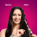 Buy AGARO HC9007 Hair Curler With 7 MM Barrel, Rod, Tong, Chopstick Rectangular Hair Curler, Ceramic Coated Plates, Cool Touch Tip, Fast Heating, For Men Women, Maggie Curl, Styling, Rose Gold & Black - 1 pc - Purplle