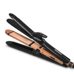 Buy AGARO 4 in1 hair Straightener,Wavy Hair, Crimper, Curler, Hair Styler, Keratin Infused Ceramic Coated Plate, Variable Style Settings, Hair Styling, Black & Rose Gold, HS1719 - 1 pc - Purplle