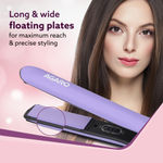 Buy AGARO Hair Straightener, Keratin Infused Ceramic Coated Plates, Fast Heating, PTC Heating, Hair Straightening, Hair Styling For Women, Blue, HS1917 - 1 pc - Purplle