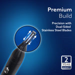 Buy AGARO Nose & Ear Hair Trimmer, Eyebrow Trimming, Rechargeable, Stainless Steel Blade, Face Grooming, Men & Women, NT1727 - 1 pc - Purplle