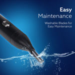 Buy AGARO Nose & Ear Hair Trimmer, Eyebrow Trimming, Rechargeable, Stainless Steel Blade, Face Grooming, Men & Women, NT1727 - 1 pc - Purplle