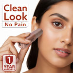 Buy AGARO Facial Hair Remover FHR170 For Women, Rechargeable, Cordless, Safe & Painless Electric Shaver, Hypoallergenic Blade, Multipurpose Use For Upper Lip, Chin, Cheeks & Forehead, Ideal For On-The-Go - 1 pc - Purplle