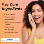 Buy MINATURE Citrus Brightening Ready-to-Use Clay Mask for Refreshed, Smooth, and Naturally Radiant-Looking Skin – 50 gm | With Niacinamide, Arbutin, Hyaluronic Acid, Pea Peptide & Citrus Extracts – Dermatologically Tested Face Mask - Purplle