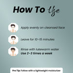 Buy MINATURE Charcoal Detox Ready-to-Use Clay Mask for Men – Deep Cleansing, Oil Control & Naturally Refreshed Skin – 50 gm | With Activated Bamboo Charcoal, Vitamin B5 & Vitamin E – Dermatologically Tested Face Mask - Purplle