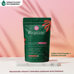 Buy MINATURE Insta Glow Advanced Powder Face Mask 100 gm| Enriched with Multani Mitti, Rose Petal, Hibiscus, Neem & Licorice | Infused with Niacinamide, Vitamin C & Hyaluronic Acid | For Smooth, Fresh & Glowing Skin | 100% Natural Herbal & Active Blend - Purplle