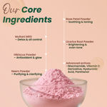 Buy MINATURE Insta Glow Advanced Powder Face Mask 100 gm| Enriched with Multani Mitti, Rose Petal, Hibiscus, Neem & Licorice | Infused with Niacinamide, Vitamin C & Hyaluronic Acid | For Smooth, Fresh & Glowing Skin | 100% Natural Herbal & Active Blend - Purplle