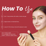 Buy MINATURE Rose Clay Clarifying Powder Face Mask with Salicylic Acid, Green Tea Extract, Peptides & Allantoin for Smooth, Balanced & Refreshed Skin – 100 gm - Purplle