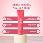 Buy Clayco Sunglaze Sunscreen SPF 50+ PA ++++ with Probiotic & Ceramides | 10 ml - Purplle