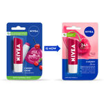 Buy NIVEA Lip Balm Fruity Cherry Shine 4.8 gm - Purplle