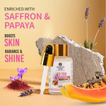Buy Ayouthveda D-Tan Face Serum with Saffron & Papaya for Reducing Tan Net qty.- 30 ml - Purplle
