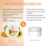 Buy Ayouthveda Papaya Vera Face Cream for Blemish Free Clear Skin Net qty.- 50 gm - Purplle