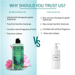 Buy Ayouthveda Bio Marine Shower Gel for Men & Women | Enriched with Lotus, Stone Flower & Water Chestnut | Detoxifies, Moisturizes & Rejuvenates | (250 ml) - Purplle