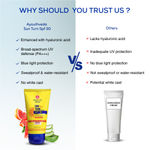 Buy Ayouthveda Sun Turn Cream SPF 30 for Turning Away Harsh Effects of Sun Net qty.- 60 gm - Purplle